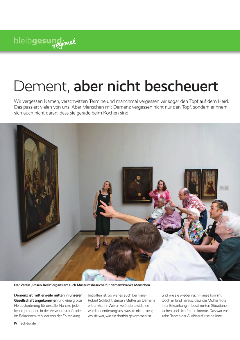 Bleibgesund-AOK-Magazin Bleibgesund-AOK-Magazin